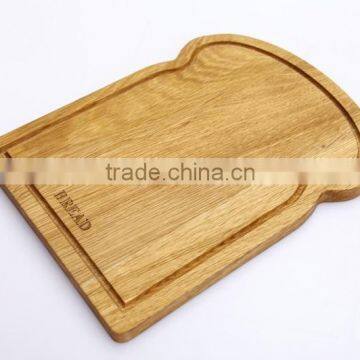 Creative Kitchen Bread Shaped Acacia Wooden Cutting Board photo-2