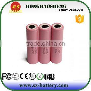 Pink 18650 li ion battery Lg D1 brand battery cell authentic 3000mah 3.7v