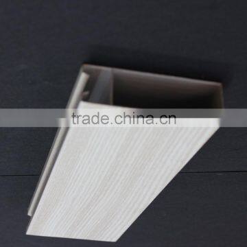 Mortar Resistance Wood Grain Suspended Metal Linear Ceiling Aluminum Square Tube Screen Ceiling Tiles