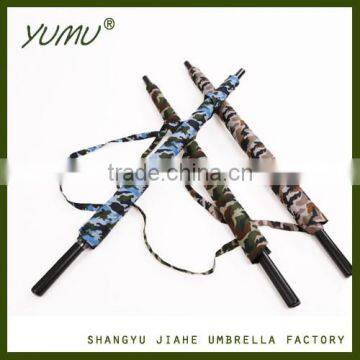 24K Straight Camouflage Patterned Umbrella, Straight Rain Umbrella