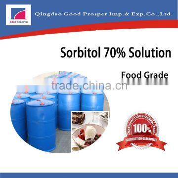 Food Additives Sorbitol Liquid 70% Food Grade 50-70-4