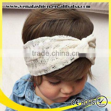 Lace Cross Baby Elastic Head Bands, Decorative Elastic Band