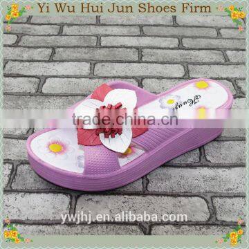 Fashion Concise Style With Flower Slipper Native Slippers(HJW064) photo-2