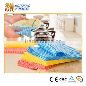 Absorbent nonwoven wipe, nonwoven wipe