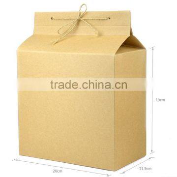 Eco-friendly Kraft Paper Empty Tea Box for Gift photo-6