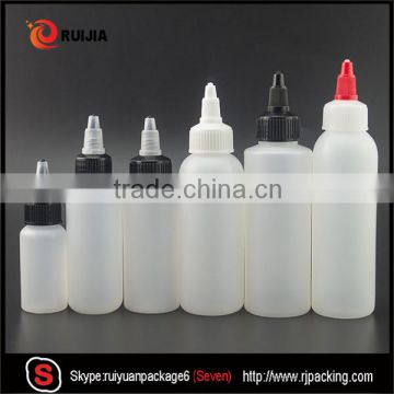 Seven Twist top cap plastic bottle 30ml 60ml 100ml 120ml pe and pet materical for cosmetic                        
                                                                                Supplier's Choice