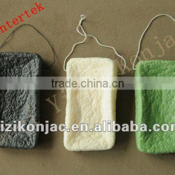 100% natural konjac sponge for taking shower while massage