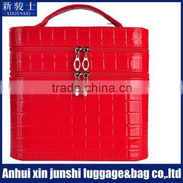 Big Capacity PU Leather Make Up Bag A Set Cosmetic Bag