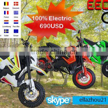 Electric Scooter 2000w 72v Lithium Battery