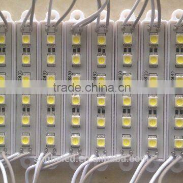 Factory price SMD led display module 5050 White 12V 6leds Blue Waterproof p10 led module