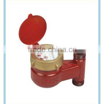 Mult Jet Vertical Type Cold Vane Wheel Water Meter