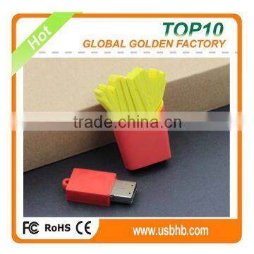Best selling food usb flash drives 4gb 8gb 16gb 32gb shaped potato chips