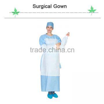 non woven Polyethylene Impervious Gown Blue X-Large