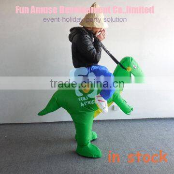 2016 new dinosaur costume funny inflatable costumes for adult