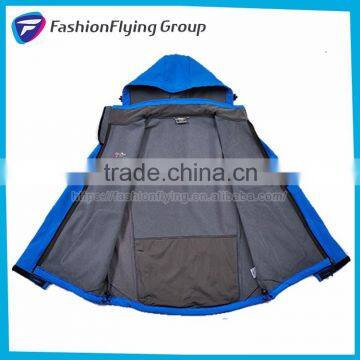 2XM12C1 Wholesale Waterproof 100% Ployester Softshell Jacket Men photo-4