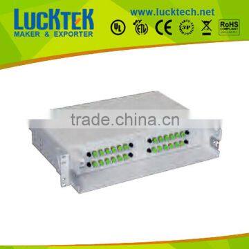 19" Optical Fiber Distribution Box for 12/24/48 cores