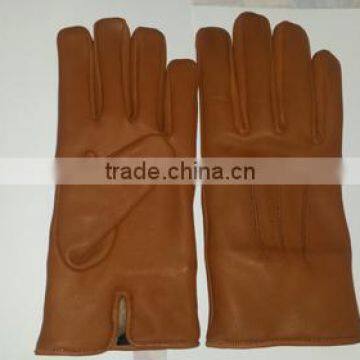 Custom made dress gloves/ Ladies sheepskin leather gloves