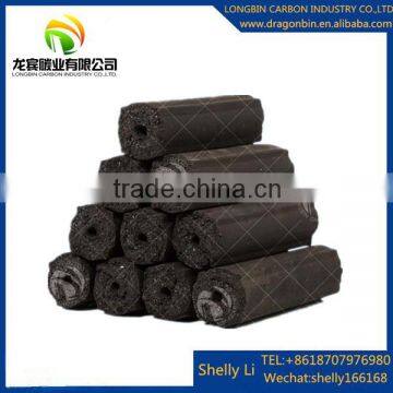 Natural bamboo material long burning time 4-5hours high heat value low ash machine made BBQ charcoal