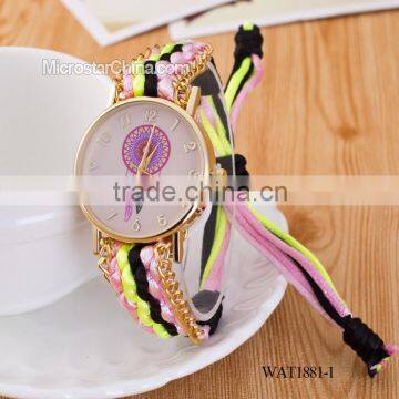 Elastic knitting watch chain dream catcher watch wrist