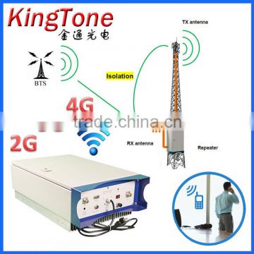 Kingtone Long Distance 4G Repeater 2G/3G/4G Signal Booster/Repeater 10W