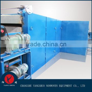 shaping machine for nonwoven carpet