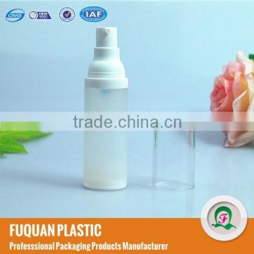 Cosmetic plastic PP airless pump 30ml bottle