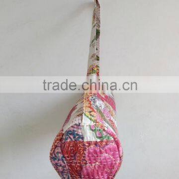 Hippie Cross Body Shoulder Bags Yoga Mat Bag Traditional Yoga Bag Embroidery Kantha Yoga Bag Handmade Cross Body Bag photo-4