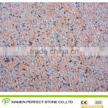 Bush hammered granite maple red G562 granite tile