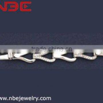 factory offer fashion silver bracelet 2011