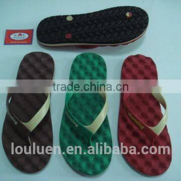 663 LOULUEN Hot Custom EVA PVC Beach Slides Slippers Flip Flop Sandals                        
                                                Quality Choice