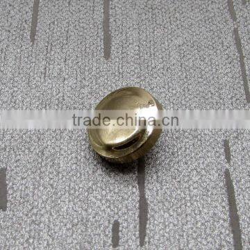 No Logo Gold Metal Button