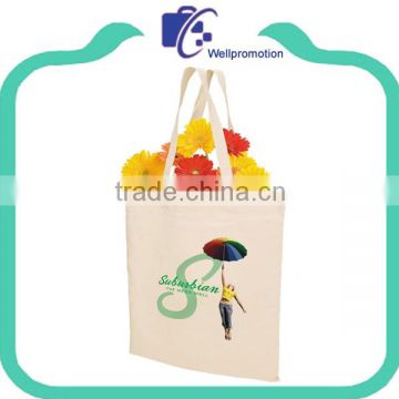 Customized Promotional Large Shopping Canvas Utility Tote Bag