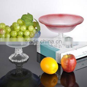 Glass nut fruit plate