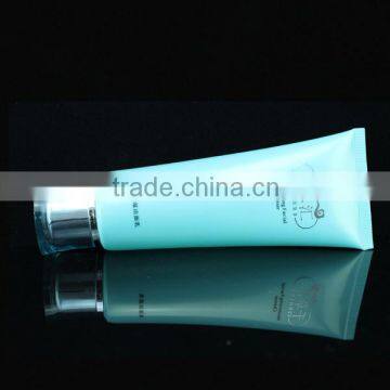 plastic green color tube for lotion 100 ml