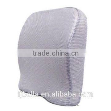 3D Ventilated Mesh Cover Memory Foam Seat Cushion Pillow -Grey