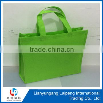 Promotional wholesale laminated cloth fashion cheap fabric foldable reusable gift PP non woven shopping bag