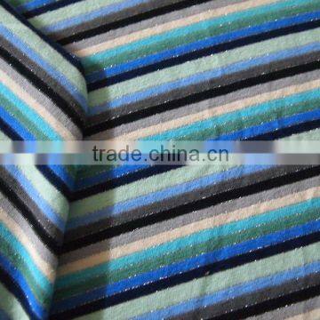 cotton spandex stripe fabric