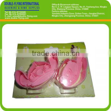 BK0255-9 Plastic Mini Cookie Cutter With Stencil Set and Cookie Mould