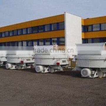 THZ375 Teka turbine pan type concrete mixer soil mixer