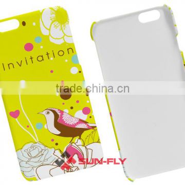 Blank 3d sublimation cover for iphone 6 OEM phone case