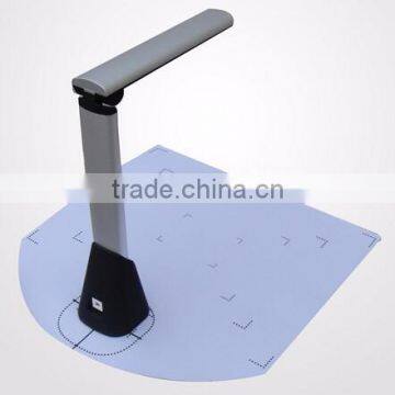 Portable document camera scanner