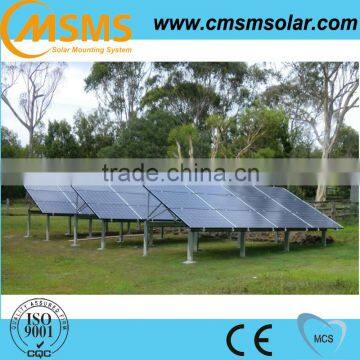 Ground solar mounting solutions