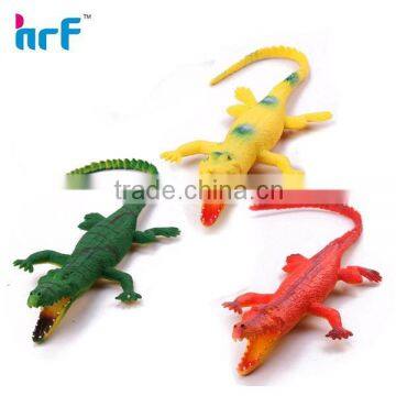 Vivid plastic imitate crocodile toys for the halloween