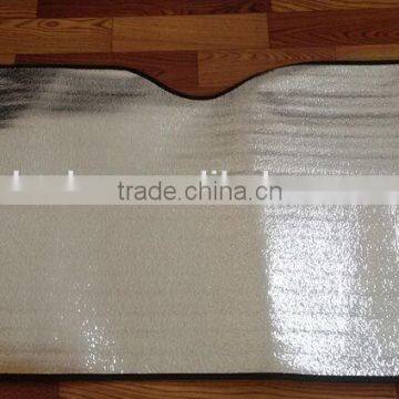 PE Foam Front Car Sunshade Silver color Sun Shade