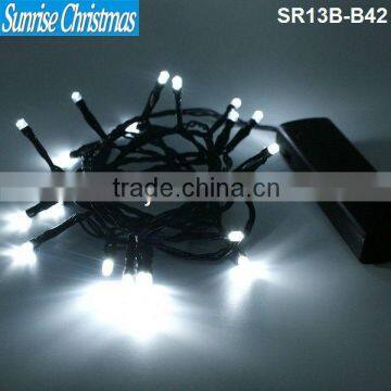 20 white LED battery lights