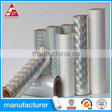 self adhesive holographic film for printing for factory