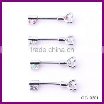 Crystal Body Piercing Jewelry Sexy Nipple Shield