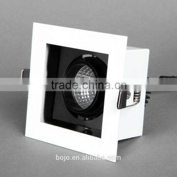 Commercial lighting 7w recessed led grille light for indoor lighting