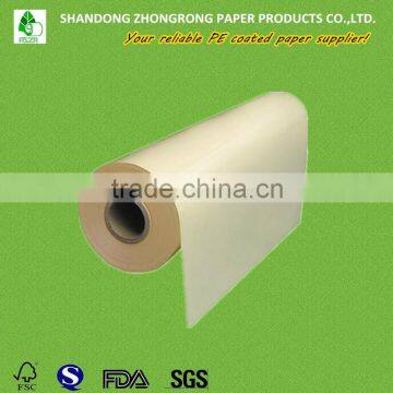 PE coated brown kraft paper roll