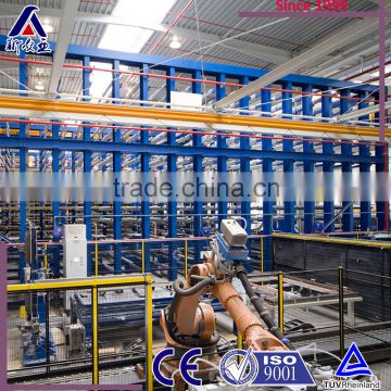 Powder Coated Heavy Duty Warehouse Rack And Logistic Automatic Racking System